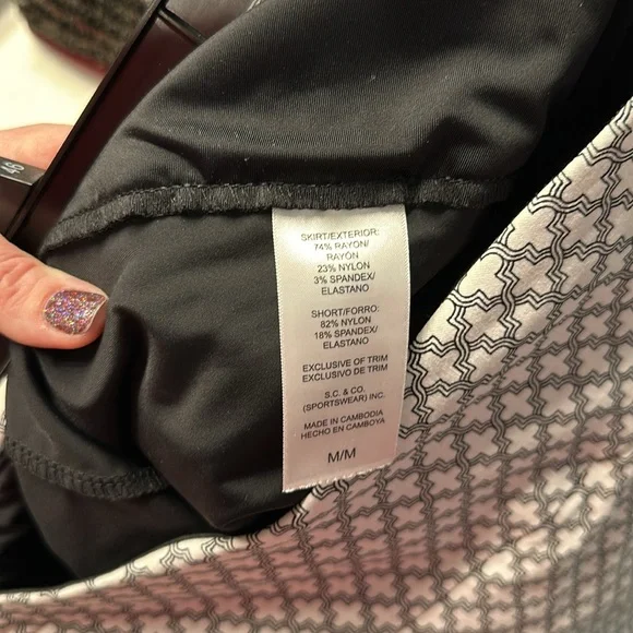 Ladies Medium Golf Skort S.C. And Co. - Picture 5 of 5